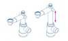 Siphon pour lavabo, extensible, pivotant Voir les images du produit 5