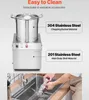 VEVOR Küchenmaschine Gemüsezerkleinerer, 10 L Produktbild-Vorschau 6