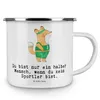 Mr. & Mrs. Panda Haferl Sportler Herz - Weiß - Geschenk, Produktbild-Vorschau 3
