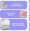 A series of images and text illustrating the ease of cleaning a cushion. Náhľad obrázku produktu