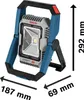 Akku-Bauleuchte GLI 18V-1900 Produktbild-Vorschau 32
