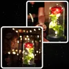 Ewige Rose unter Glas mit LED, rote Dekorationsrose, Produktbild-Vorschau 14
