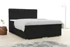 Boxspringbett COLORADO 200x200 cm Inari 100 Schwarz Produktbild-Vorschau 2