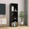 Bibliothèque/armoire TV noir 36x30x114 cm bois composite Voir les images du produit 2