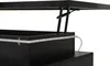 MODFU Couchtisch Schwarz Wohnzimmertisch mit LED und Produktbild-Vorschau 9