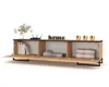 TV-Lowboard Fernsehschrank SIMPLY STEHEND Craft Eiche mit Produktbild-Vorschau 3