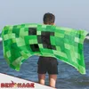Minecraft Badetuch Creeper 75x150 cm Strandtuch Handtuch Produktbild-Vorschau 4