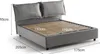 Talamo Italia Letto Matrimoniale Anjin 175x205 cm Grigio, Anteprima dell’immagine prodotto 3
