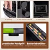 COSTWAY, poubelle de 72 litres avec 4 compartiments, Voir les images du produit 9
