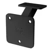 A black metal handrail bracket is shown against a white background. Anteprima dell’immagine prodotto