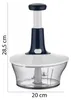 Manueller Gemüse und Obstschneider, Multizerkleinerer 1,5L Produktbild-Vorschau 3