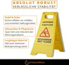 2 x Achtung Rutschgefahr Schild 60 cm x 21/30 cm – Produktbild-Vorschau 4