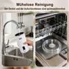 COSTWAY, mousseur à lait électrique, 6 en 1, 400W, 250ml, Voir les images du produit 6