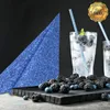 GRUBLy Airlaid Serviette Ornaments in Blau, 40 x 40 cm, 50 Produktbild-Vorschau 2