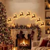 7 pièces de décoration murale pour Noël, éclairées et avec Voir les images du produit 1