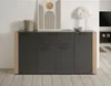 finori Sideboard Cento 51A anthrazit / Nachbildung Artisan Produktbild-Vorschau 9