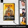 Blechschilder Retro GLÜCK IST EIN BIER - Biertrinker Produktbild-Vorschau 2