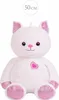 Gatto di Peluche XXL 72 cm – Grande Peluche Bianco Extra Anteprima dell’immagine prodotto 2