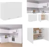 vidaXL Hängeschrank Weiß 80x31x60 cm Holzwerkstoff - Produktbild-Vorschau 1