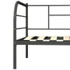 vidaXL Struttura letto divano letto Grigio Metallo 90×200 Anteprima dell’immagine prodotto 5
