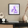 MuchoWow® MuchoWow® Gerahmtes Poster Karte - England - Produktbild-Vorschau 2