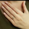 0,20 Carat Diamant Solitär Ring 14 Karat Weißgold - 60 Produktbild-Vorschau 2