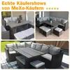 MeXo Gartenlounge Set 8 Personen Lounge Gartenmöbelset Produktbild-Vorschau 11