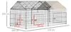 Gabbia per esterni D51-077V01, 220 x 103 x 103 cm Anteprima dell’immagine prodotto 7