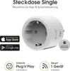 XLAYER 217237 XLAYER Smart Echo Single Funksteckdose Anteprima dell’immagine prodotto 1