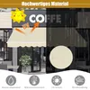 GOPLUS 4x2,5m Gelenkarmmarkise, Sonnenschutz Markise, Produktbild-Vorschau 5
