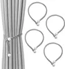 Supporti per tende - 4 pezzi - Fermatende - Ganci per tende Anteprima dell’immagine prodotto 1