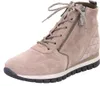 Zapatos de mujer, tipo botín, con cordones, color gris, con Vista previa de la imagen del producto 19