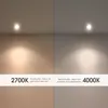 linovum WEEVO 10x Einbauspots LED eckig extra flach IP44 Produktbild-Vorschau 6