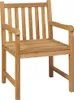 The Living Store 7-tlg. Garten-Essgruppe Massivholz Teak Produktbild-Vorschau 4