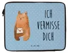 Mr. & Mrs. Panda Laptop Tasche Bär Liebesbrief 33 x 42 cm - Produktbild-Vorschau 4