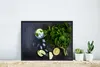MuchoWow® Gerahmtes Poster Ein erfrischender Mojito ein Produktbild-Vorschau 4