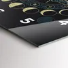 Wallfluent Hodiny - Skleněné Nástěnné Hodiny - Tichý Náhled obrázku produktu 5
