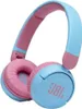 A pair of blue and pink JBL headphones. Produktbild-Vorschau