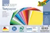 A fan of colorful paper sheets is fanned out, with branding and product information visible. Podgląd zdjęcia produktu