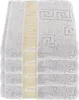 4er Set Luxus Medusa Gästetücher 30x50 cm - Silber / Produktbild-Vorschau 1