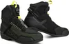 SHIMA Edge Vented Motorrad Schuhe, schwarz/dunkelgrün, 42 Produktbild-Vorschau 1