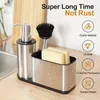 Spülbecken-Caddy Organizer mit Seifenspender, Küchen Produktbild-Vorschau 3