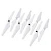 A set of eight white drone propellers arranged on a white background. Náhled obrázku produktu