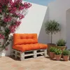 Pallet Cuscini/Materasso 120X80X20 Arancione Anteprima dell’immagine prodotto 2