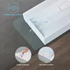 doporro Lavabo Suspendu avec Bonde Vasque à Poser Blanc Mat Voir les images du produit 5