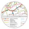 XXL Deutschlandkarte Topografisch 100 x 70cm, abwischbar  Produktbild-Vorschau 4