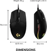 Logitech G203 LIGHTSYNC Gaming Maus schwarz 8000 DPI RGB 6 Produktbild-Vorschau 26