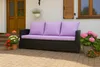 Gartenkissen Set Purple – 100x50 + 2x50x56 cm – Für Produktbild-Vorschau 4