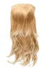 A single hairpiece with blonde highlights on a white background. Produktbild-Vorschau