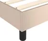 vidaXL Box spring bed frame cappuccino-brown 90x200 cm Náhled obrázku produktu 6